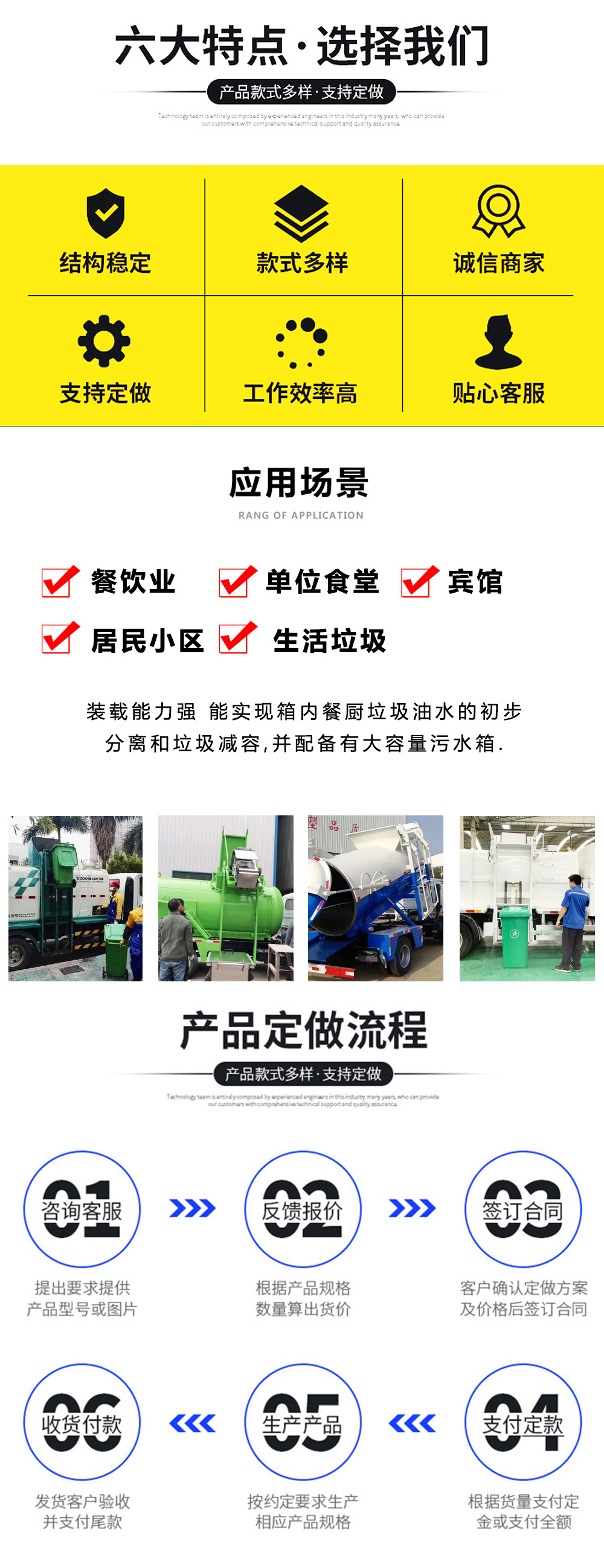 福田歐馬可4.5方餐廚垃圾車(chē)